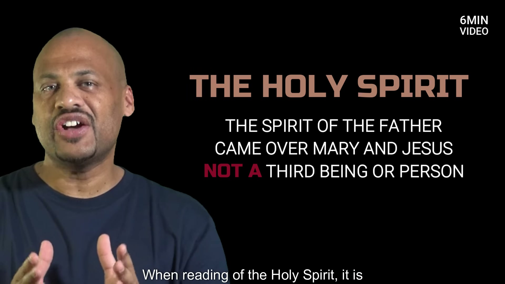The Holy Spirit Part 3 - The Spirit of the Father